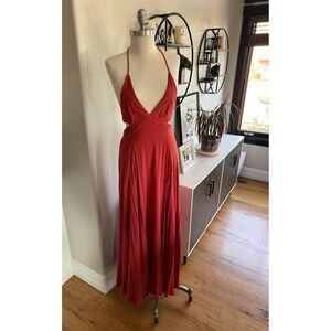 chinese dress ladies Monique Satin Maxi Dress  SEROYA